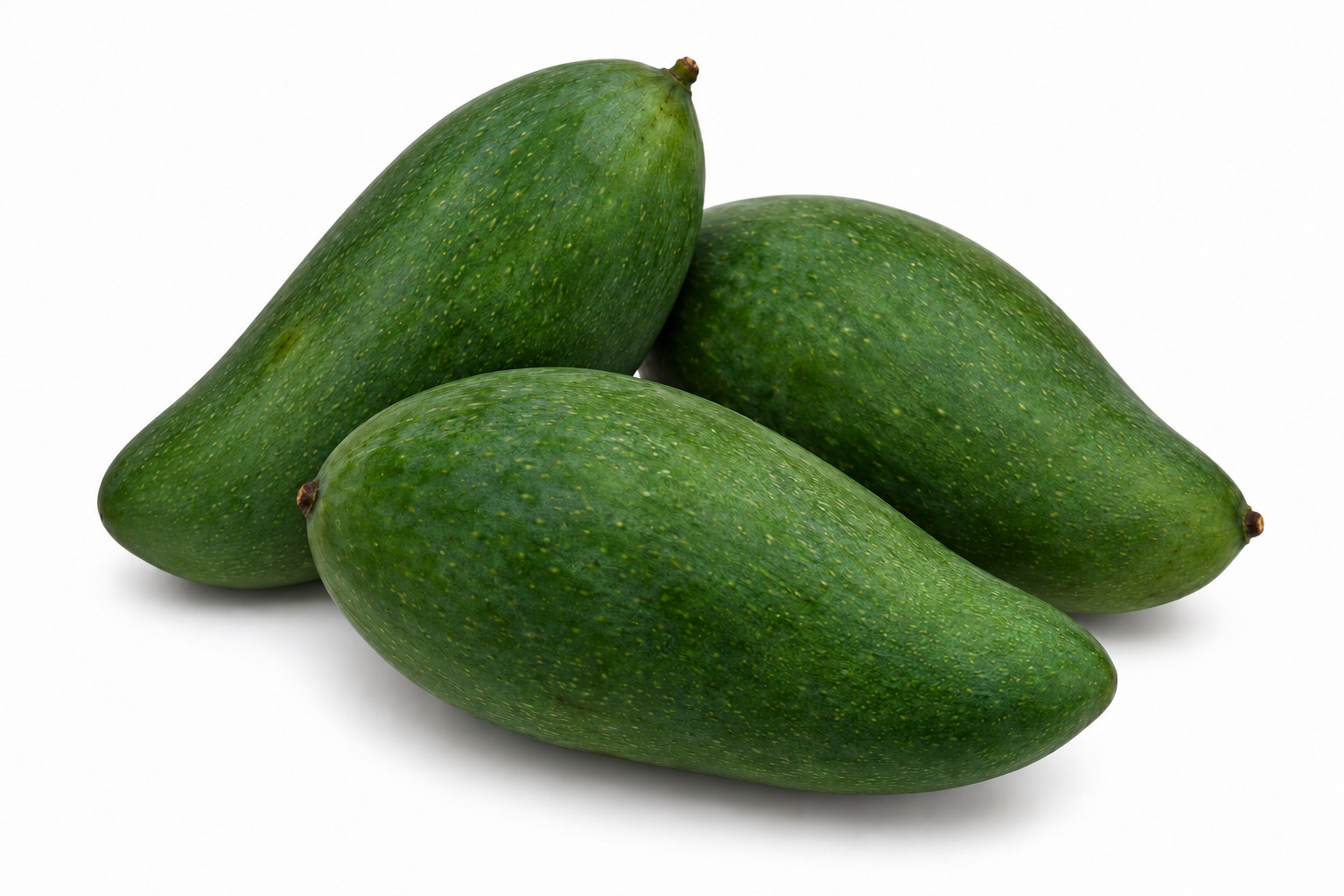 Dark green Thai mangoes