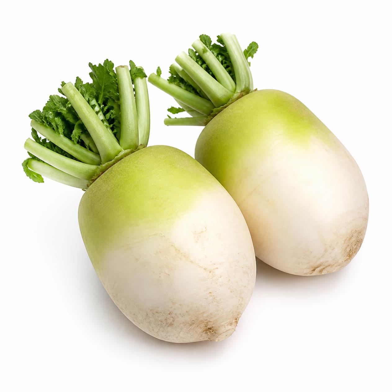 Korean daikon radishes